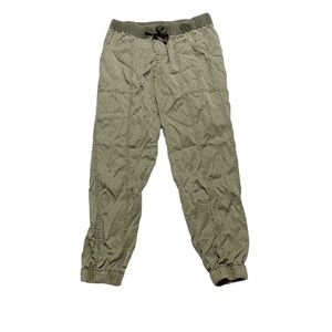 Hei Hei Anthropologie Army Olive Green Casual Cargo Jogger Pants Size XS